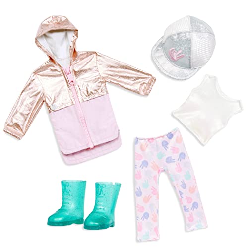 Glitter Girls – Deluxe Puppenkleidung für 36 cm Puppen – Jacke, Kappe, Stiefel und mehr – Puppen Outfit – Zubehör für Puppen – Spielzeug für Kinder ab 3 Jahren von Glitter Girls