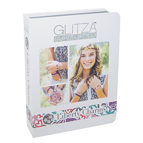 Knorrtoys GL7823 Glitza Fashion - Deluxe Set Liberty Charms, Temporäre Tattoos für junge Erwachsene von Glitza