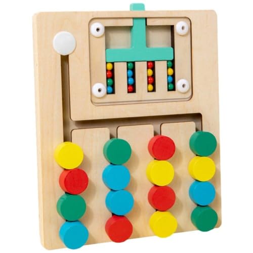 Farbsortierpuzzle, Farbabstimmung, Schiebelogik-puzzlespiel, Farb-Spielzeug, Montessori-lernpuzzle Für Kinder von Glixoft