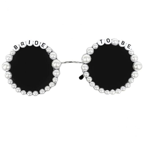 Glixoft Braut-zu-sein-sonnenbrille, Junggesellinnenabschiedsbrille, Ausgefallene Brille, Neuheits-brautparty-requisiten, Ausgefallene Brille Für Die Brautparty von Glixoft