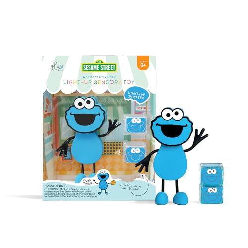 Glo Pals Krümelmonster Bade-Spielzeug mit Leuchtfunktion, Sesamstraße Figur Glo Pals Krümelmonster Bade-Spielzeug mit Leuchtfunktion, Sesamstraße Figur von Glo Pals