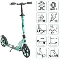 SIX DEGREES Aluminium Scooter 205 mm mint SIX DEGREES Aluminium Scooter 205 mm mint von Globber Deutschland GmbH