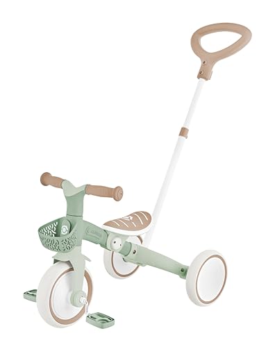 GLOBBER Learning Trike 3in1 Plus ECO – Dreirad und Laufrad für Kinder, 8/7 Zoll, TPR-Sattel höhenverstellb, Salbei grün GLOBBER Learning Trike 3in1 Plus ECO – Dreirad und Laufrad für Kinder, 8/7 Zoll, TPR-Sattel höhenverstellb, Salbei grün von Globber