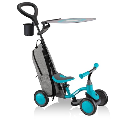 GLOBBER Multifunction Learning Bike 3in1 Deluxe 639-105 Fahrrad, Sport, Mehrfarbig (Mehrfarbig), Einheitsgröße von Globber