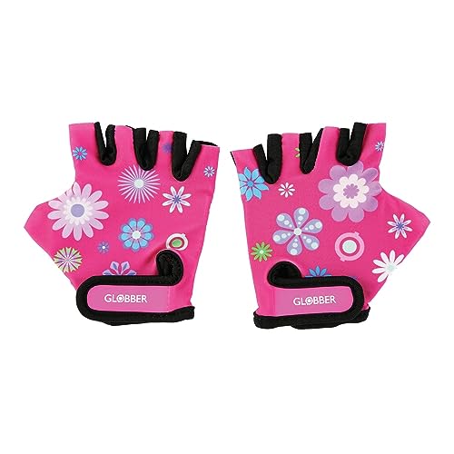 Globber 528-110 Schutzhandschuhe Junior Blumen, bunt von Globber