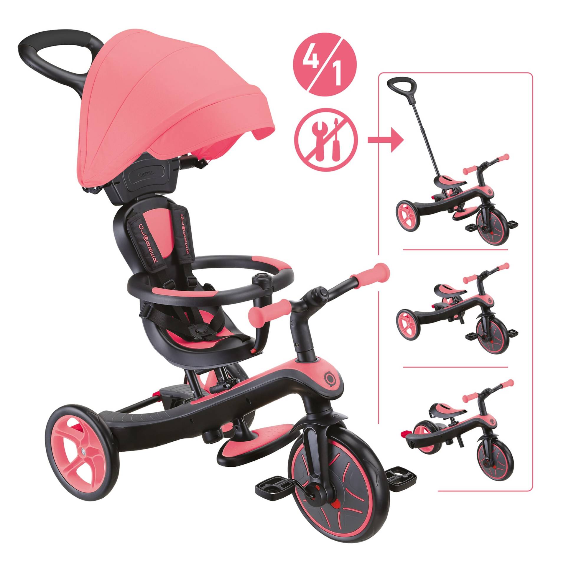 Globber Dreirad Explorer Trike 4in1 Globber Dreirad Explorer Trike 4in1 von Globber