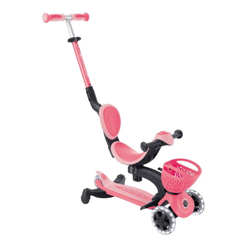 Globber Scooter 3in1 Go-Up Baby 360 mit Leuchtrollen und Leuchtmodul von Globber