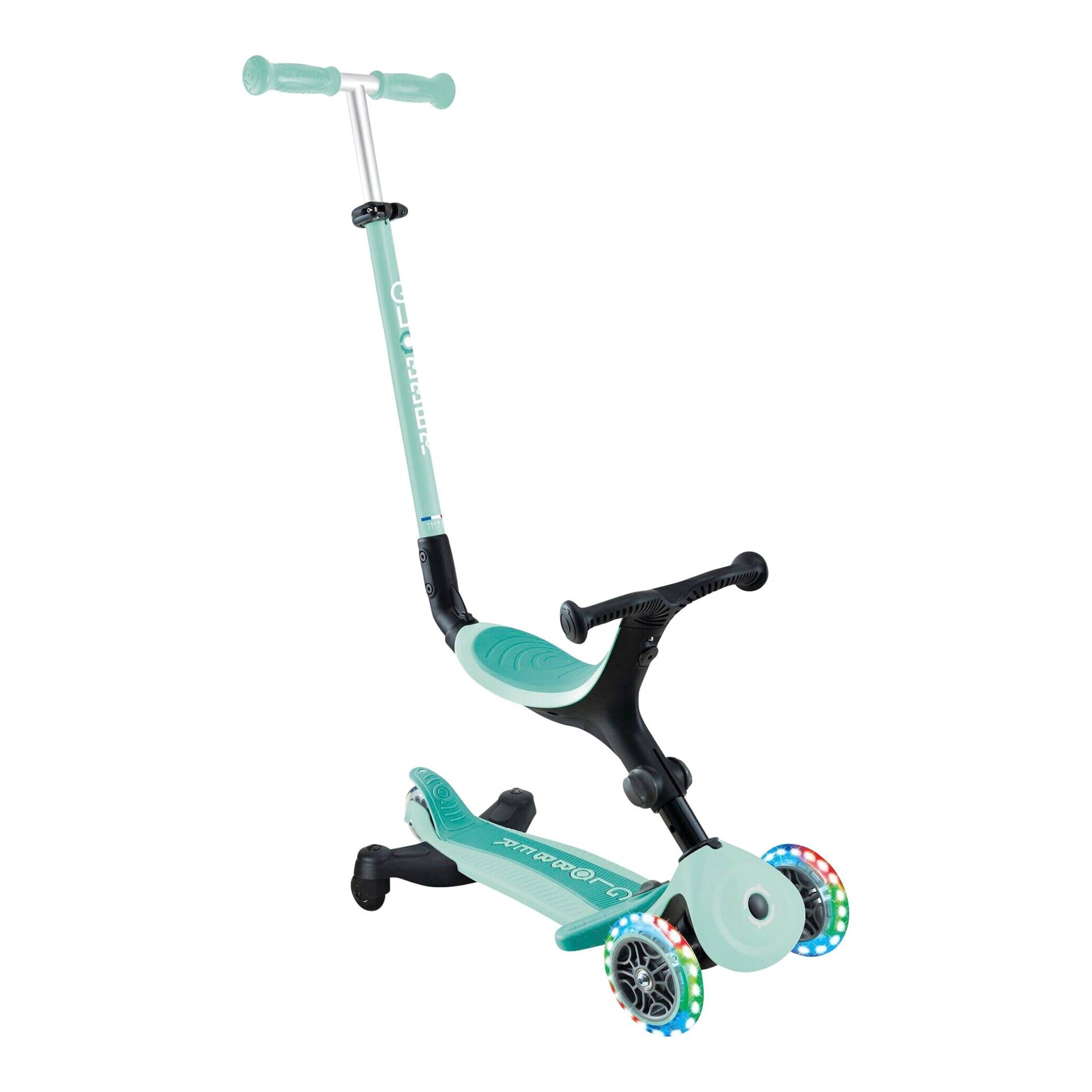 Globber Scooter 3in1 Go-Up active 360 mit Leuchtrollen Globber Scooter 3in1 Go-Up active 360 mit Leuchtrollen von Globber