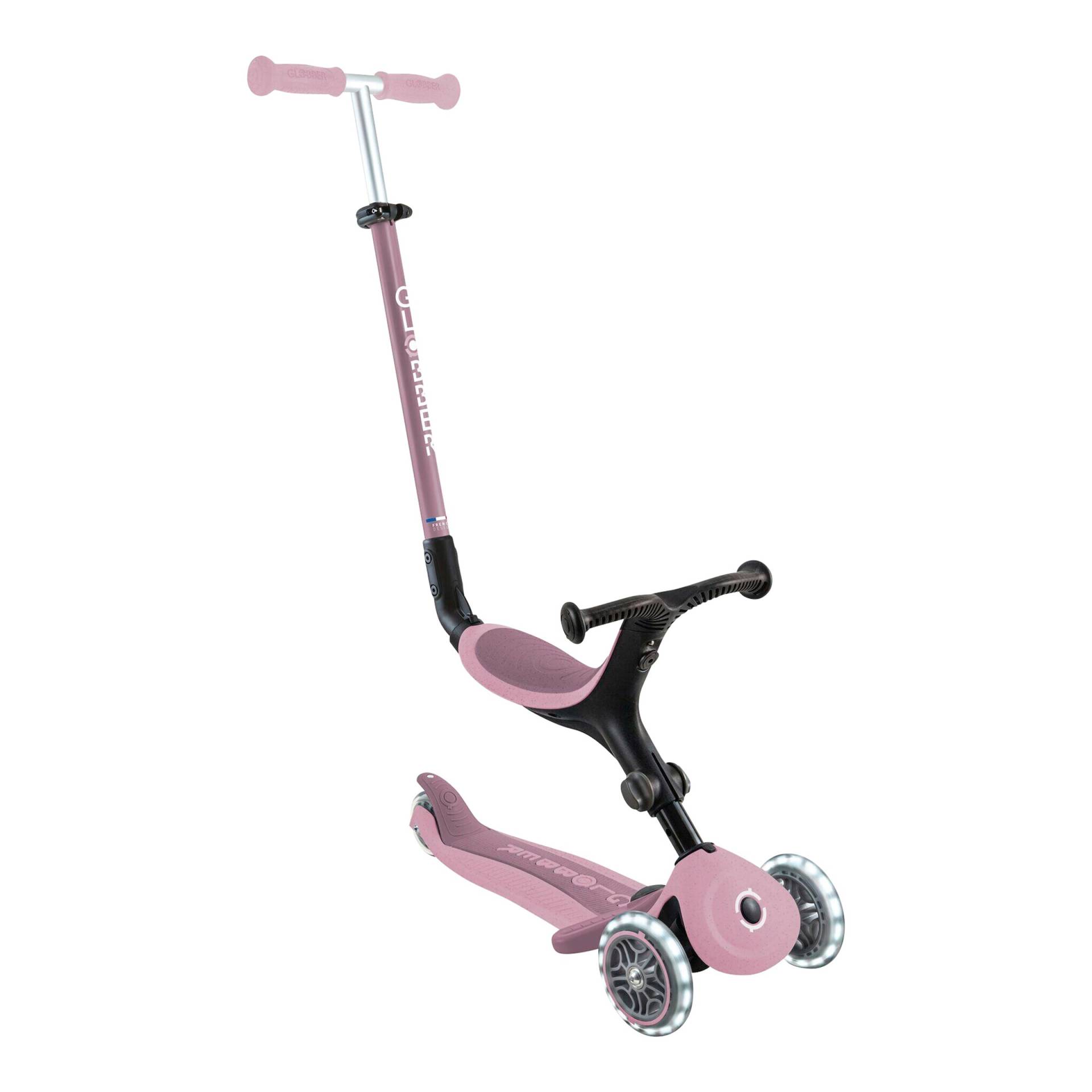 Globber Scooter 3in1 Go-Up active ECO mit Leuchtrollen Globber Scooter 3in1 Go-Up active ECO mit Leuchtrollen von Globber