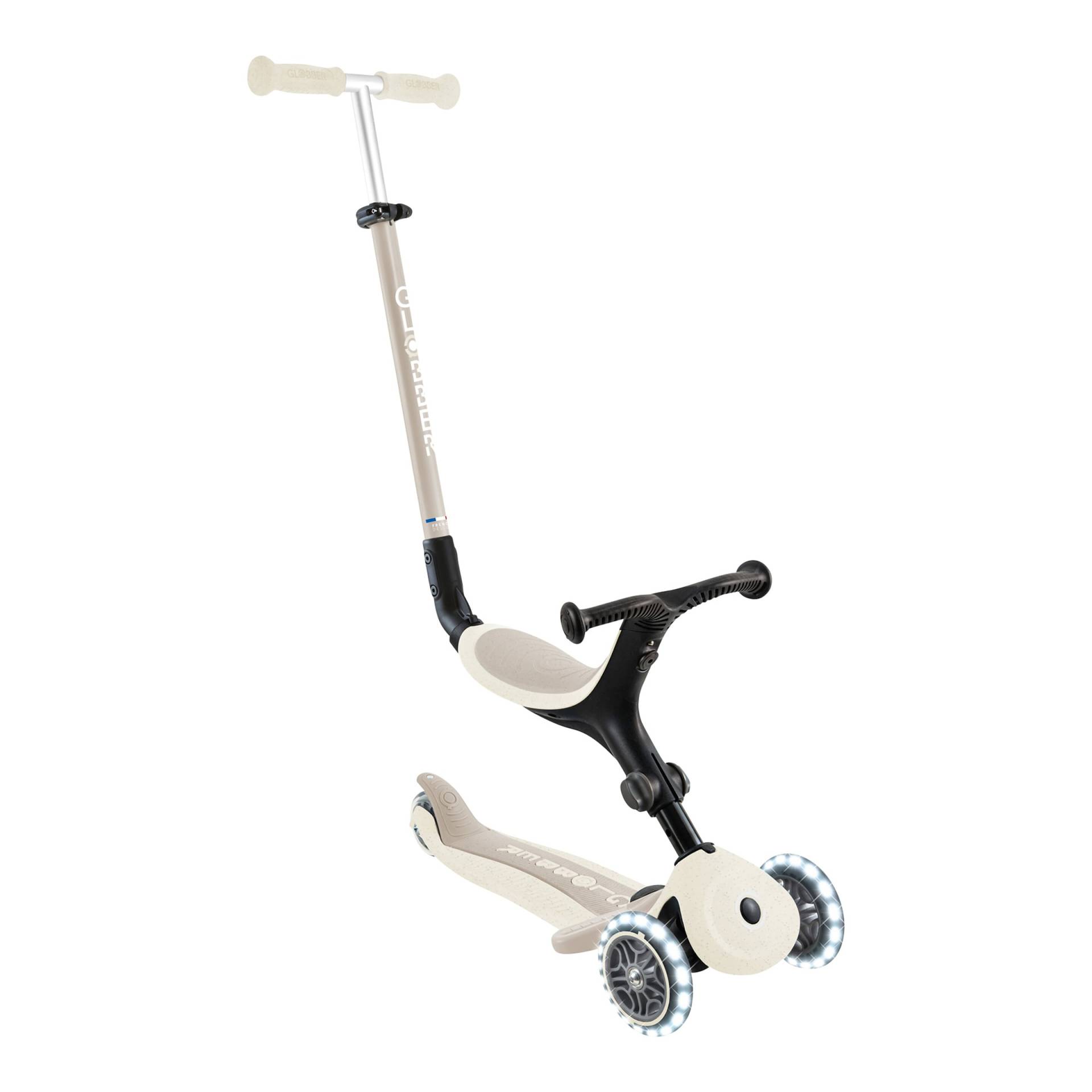 Globber Scooter 3in1 Go-Up active ECO mit Leuchtrollen Globber Scooter 3in1 Go-Up active ECO mit Leuchtrollen von Globber