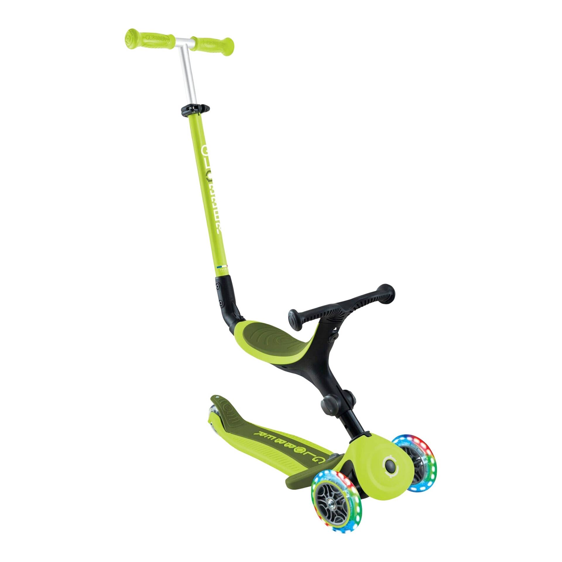 Globber Scooter 3in1 Go-Up active mit Leuchtrollen Globber Scooter 3in1 Go-Up active mit Leuchtrollen von Globber