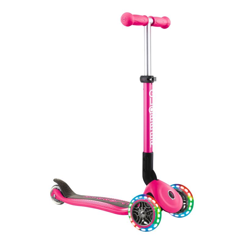 Globber Scooter Junior mit Leuchtrollen von Globber