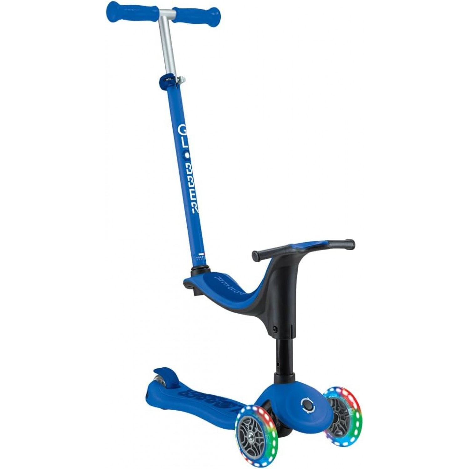 Monopattino Evolutivo Globber Go Up Sporty Lights Navy Blue Monopattino Evolutivo Globber Go Up Sporty Lights Navy Blue von Globber