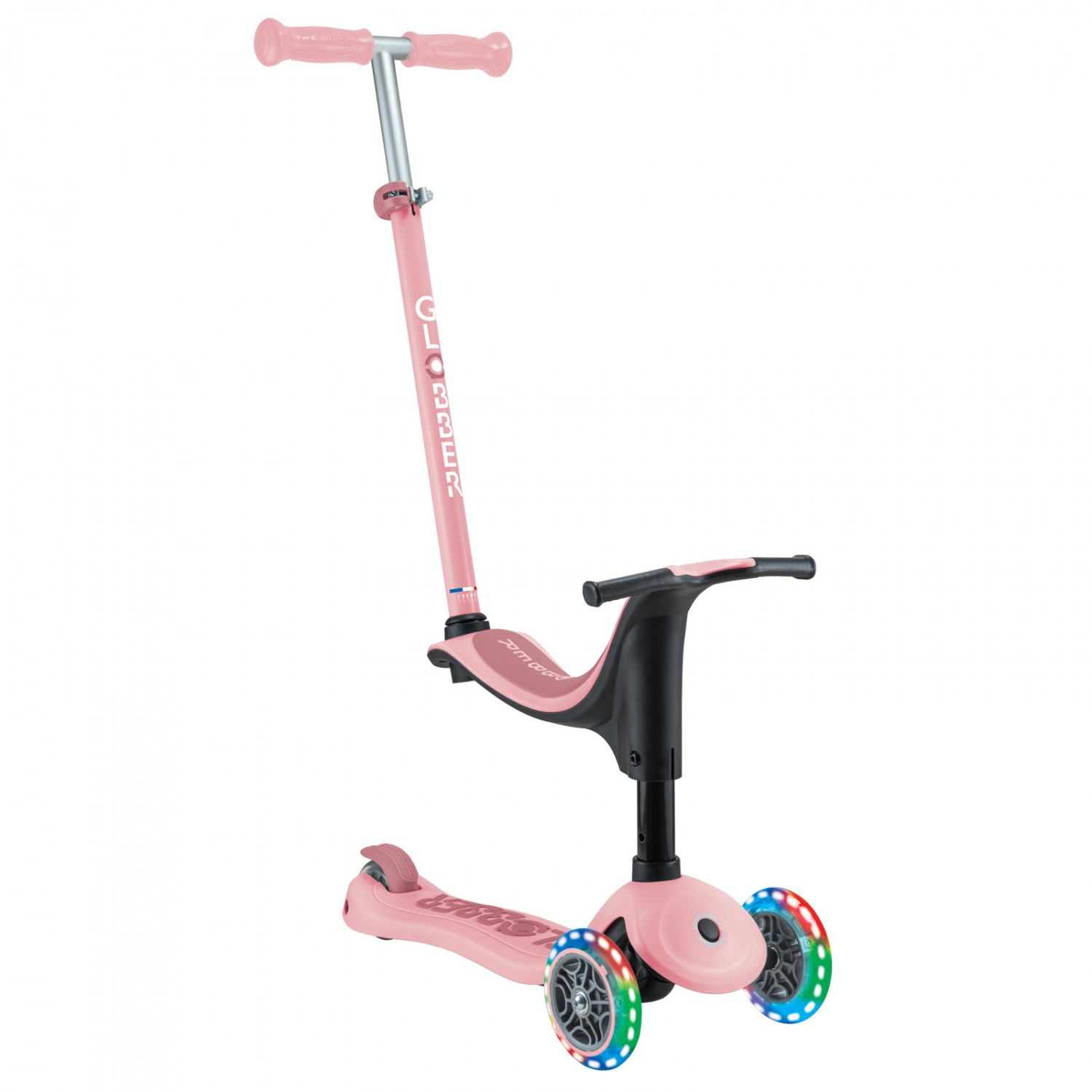 Monopattino Evolutivo Globber Go Up Sporty Lights Pastel Pink Monopattino Evolutivo Globber Go Up Sporty Lights Pastel Pink von Globber