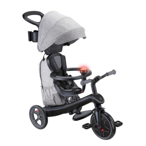 Tricycle Globber Explorer 4 en 1 Deluxe Play Gris et Noir von Globber