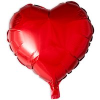 Herz-Folienballon rot, 36 cm von Globos Nordic