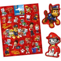 Paw Patrol Gastgeschenke Stickerbogen mit 25 Stickern von Globos Nordic