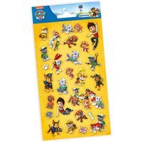 Paw Patrol Mitgebsel Glitzerstickerbogen  mit 26 Stickern von Globos Nordic