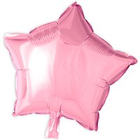 Stern-Folienballon pink, 38cm von Globos Nordic