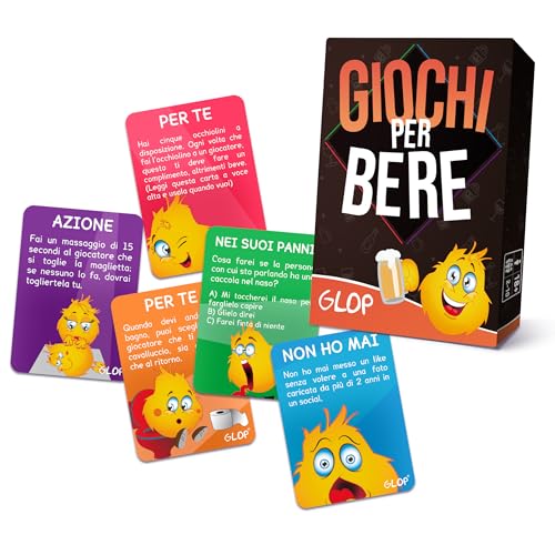 Glop Addio al Nubilato - Team Bride - Giochi Alcolici - Giochi per Bere -  Futura Sposa per Festa Addio al Nubilato - Giochi da Tavolo per Adulti 