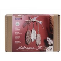 GLOREX Bastelset Makramee Wandschmuck von Glorex