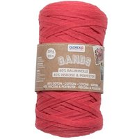 GLOREX Makramee Band 125m 250g rot 125m 250g von Glorex