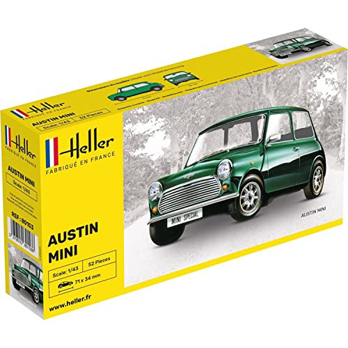 Heller 80153 Modellbausatz Austin Mini, Verschiedene Farben von Heller