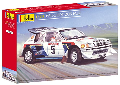 Heller 80716 Modellbausatz Peugeot 205 EV 2 von Glow2B