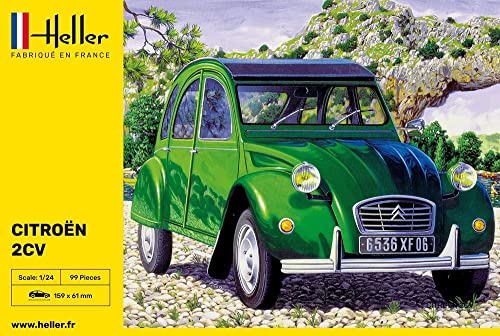 Heller 80765 Modellbausatz Citroën 2 CV von Glow2B