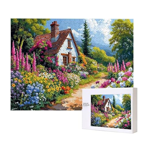 Blumen Cottage Puzzle 1000 Teile Puzzles Erwachsene, Helle und farbenfrohe Puzzles, Indoor-Puzzle-Kreativspiel zur Entspannung von Erwachsenen und Erziehung oder als Geschenk I-340 Blumen Cottage Puzzle 1000 Teile Puzzles Erwachsene, Helle und farbenfrohe Puzzles, Indoor-Puzzle-Kreativspiel zur Entspannung von Erwachsenen und Erziehung oder als Geschenk I-340 von Glslmznq