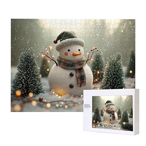 Weihnachten Schneemann Puzzle 200 Teile Puzzles Erwachsene, Helle und farbenfrohe Puzzles, Indoor-Puzzle-Kreativspiel zur Entspannung von Erwachsenen und Erziehung oder als Geschenk I-617 Weihnachten Schneemann Puzzle 200 Teile Puzzles Erwachsene, Helle und farbenfrohe Puzzles, Indoor-Puzzle-Kreativspiel zur Entspannung von Erwachsenen und Erziehung oder als Geschenk I-617 von Glslmznq