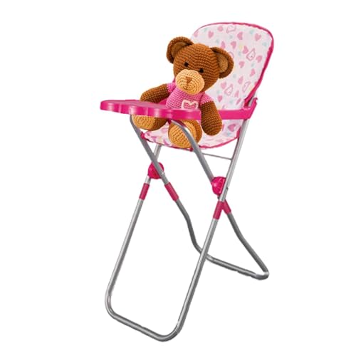 Babypuppen Kinderwagen Spielzeug, Kinderwagen Für Puppen, Neugeborenes Babypuppen Kinderzimmer Rollenspiel Spielset, Babypuppen Zubehör Puppenwagen, Puppen Kinderwagen, Mit Anschnallgurt von Glugahrif