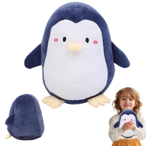 Gefüllter Pinguin, Pinguin Plushie | Plüschtiere Cartoon Plüschpuppe Pinguin | Plüschtiere Pinguin Weiche Tiere 9,8 Zoll Plüschtiere Plüschtiere Plüschkissen für Erwachsene, Mädchen und von Glugahrif