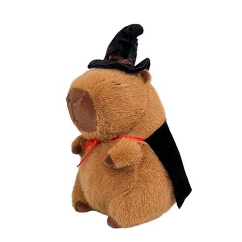 Glugahrif Capybara Plüschtier, Capybara aus Plüsch | Weiches Tierspielzeug Capybara | Kuscheltier Capybara aus Plüsch für Geburtstag, Weihnachten, 13,77 Zoll von Glugahrif