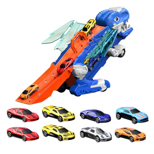Glugahrif Dinosaurier-Transportwagen, Lkw, Anhänger, lustig und lehrreich, tragbares Reisespiel mit pädagogischer Aktivität für Kindergarten – Geschenkidee zum Geburtstag und Weihnachten Glugahrif Dinosaurier-Transportwagen, Lkw, Anhänger, lustig und lehrreich, tragbares Reisespiel mit pädagogischer Aktivität für Kindergarten – Geschenkidee zum Geburtstag und Weihnachten von Glugahrif
