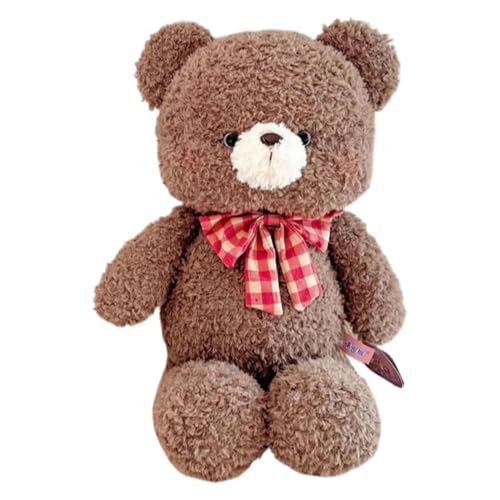 Glugahrif Gefülltes Spielzeug, Bear Plush | Weichgefüllte Tierplüschspielzeug - Hautfreundliche Tierpuppenbettdekoration für Zuhause, Sofa, Kinderzimmer, Schlafzimmer von Glugahrif