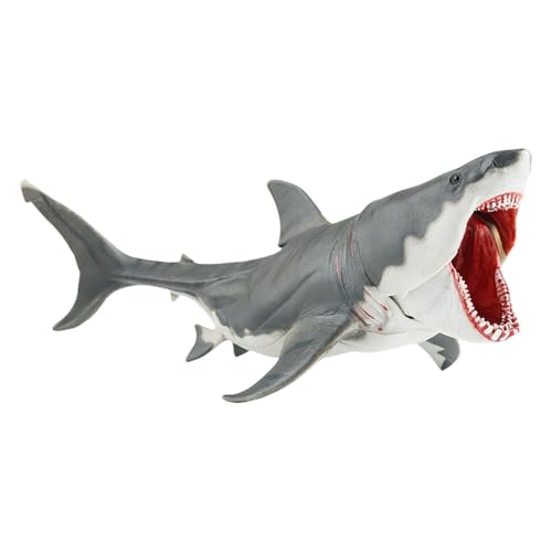 Glugahrif Kid Shark Model, realistisches Hai -Modell | Simulierte marinen Tierfigur - Lustiges Tabletop Haifischmodell Spielzeug für Zuhause, Kinderzimmer, Schule, Museum von Glugahrif