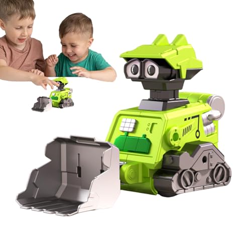 Glugahrif Presse und Go Car Toys, Trägheit Autospielzeug - Reibungsantriebsspielzeug lustige Trägheit Automobile,Kreative Straßenroller Kids Bulldozer für den Kindergarten zu Hause von Glugahrif