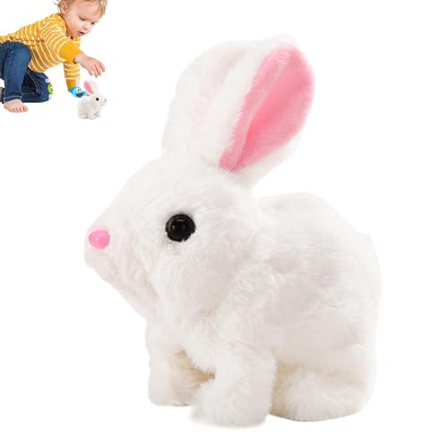 Glugahrif Welpenspielzeug für Kinder, Spielzeug für Kinder, Interaktiver Cartoon Bunny Puppy Puppe, Kinder Bildungsaktivitäten, wandeln von Glugahrif