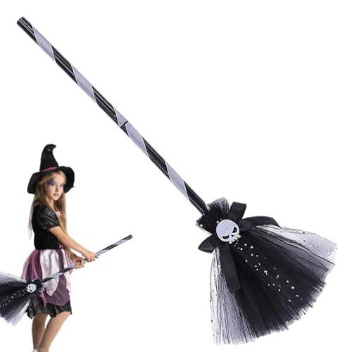 Halloween Hexenkostüm , Märchenhexe Kostüm für Mädchen, Rollenspiel-Themenparty Cossplay Besenstiel Hut für Zuhause, Schule, Perf Halloween Hexenkostüm , Märchenhexe Kostüm für Mädchen, Rollenspiel-Themenparty Cossplay Besenstiel Hut für Zuhause, Schule, Perf von Glugahrif