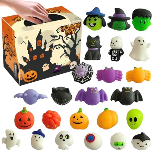 Halloween Quetschspielzeug – 24 Teile, niedliches Anti-Stress-Spielzeug | Taschenspiele für Erwachsene und Jugendliche im Büro mit Freunden oder im Wartezimmer für Lernkonzentration Halloween Quetschspielzeug – 24 Teile, niedliches Anti-Stress-Spielzeug | Taschenspiele für Erwachsene und Jugendliche im Büro mit Freunden oder im Wartezimmer für Lernkonzentration von Glugahrif