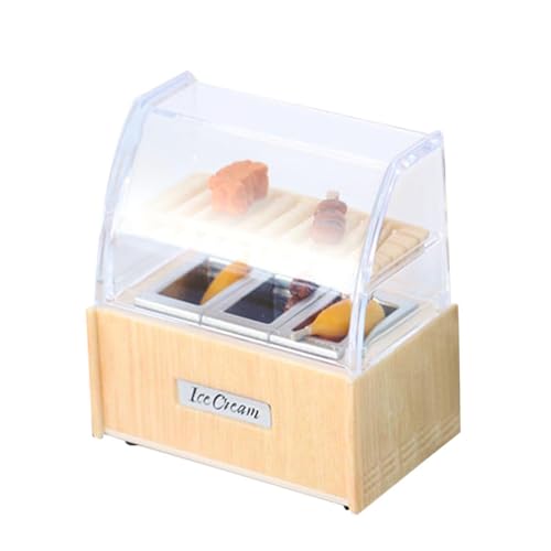 Miniatur -Brotschrank, Miniaturbäckerei Displayschrank | 1:12 Skala Oden Bread Cabinet - OB11 -Fotografie -Requisiten für Zuhause, Tischplatten, Kinderzimmer von Glugahrif