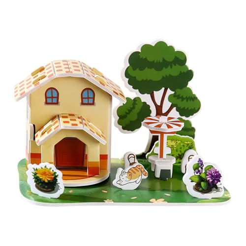Pädagogisches - Architektur Baukasten Cartoon,Lernspielzeug Bastelset Für & Mädchen Zuhause, Schule & Kindergarten Pädagogisches - Architektur Baukasten Cartoon,Lernspielzeug Bastelset Für & Mädchen Zuhause, Schule & Kindergarten von Glugahrif