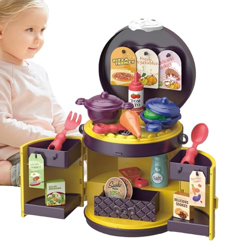 Stellen Sie Sich das Spielen Spielzeug vor, tun Sie das Spielenzubehör | Rollenspielwerkzeuge für Kinder,Helles farbenfrohes Bildung echtes Accessoires Kit zum Geburtstag des Kindertages von Glugahrif