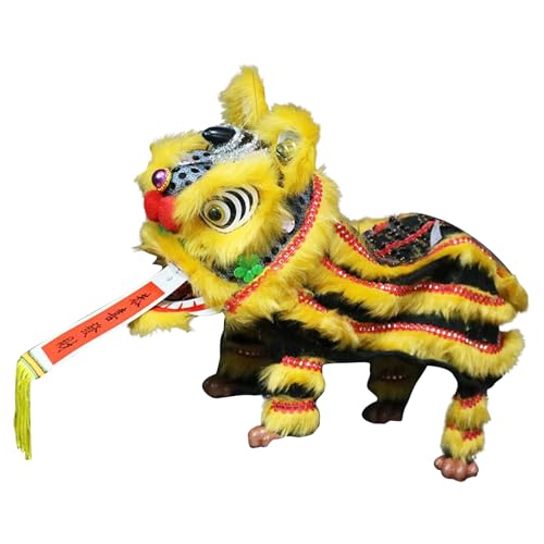 Traditionelle chinesische Handpuppe, Löwentanz mit Fäden, Kulturspielzeug, künstlerisches Design für Partys, Schule, Klassenzimmer, Familienshows, Kunst Traditionelle chinesische Handpuppe, Löwentanz mit Fäden, Kulturspielzeug, künstlerisches Design für Partys, Schule, Klassenzimmer, Familienshows, Kunst von Glugahrif