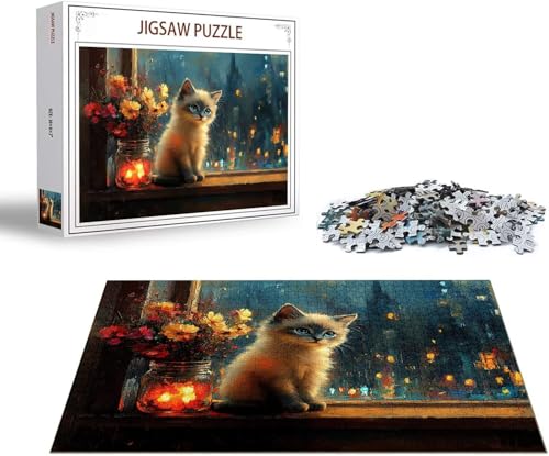 Puzzle 1500 Teile Blume Puzzle Farbe Holzpuzzle Erwachsene, Groß Klassische Jigsaw, EIN Herausforderndes Rätsel, Puzzlespiele für Die Ganze Familie Jigsaw für Erwachsene und Kinder Ab 14 Jahrenx-186 von Gmeignl