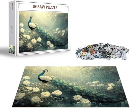 Puzzle 1500 Teile Landschaft Puzzle Mond Holzpuzzle ErwachseneGroß Klassische Jigsaw, Ein Herausforderndes Rätsel, Puzzlespiele für Die Ganze Familie Jigsaw für Erwachsene und Kinder Ab 14 Jahrenx-224 von Gmeignl