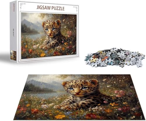 Puzzle 1500 Teile Landschaft Puzzle Tier Holzpuzzle ErwachseneGroß Klassische Jigsaw, Ein Herausforderndes Rätsel, Puzzlespiele für Die Ganze Familie Jigsaw für Erwachsene und Kinder Ab 14 Jahrenx-165 von Gmeignl