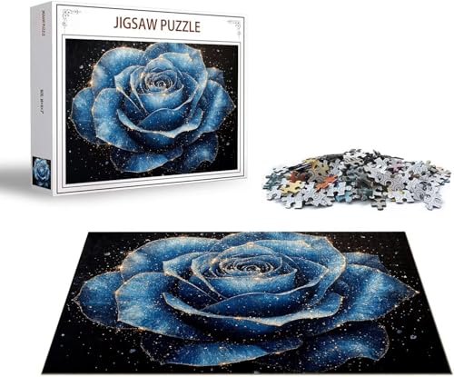 Puzzle 1500 Teile Mond Puzzle Blume Holzpuzzle Erwachsene DIY Groß Klassische Jigsaw, Ein Herausforderndes Rätsel, Puzzlespiele für Die Ganze Familie Jigsaw für Erwachsene und Kinder Ab 14 Jahrenx-127 von Gmeignl