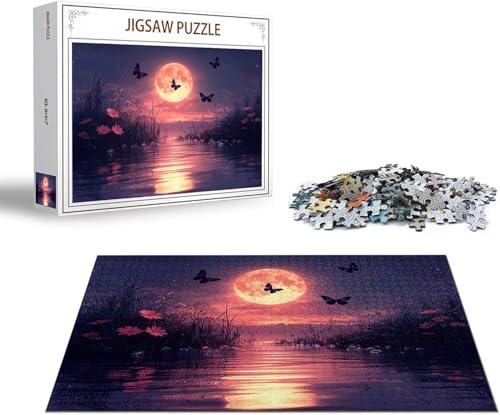 Puzzle 1500 Teile Rose Puzzle Blume Holzpuzzle Erwachsene DIY Groß Klassische Jigsaw, Ein Herausforderndes Rätsel, Puzzlespiele für Die Ganze Familie Jigsaw für Erwachsene und Kinder Ab 14 Jahrenx-112 von Gmeignl